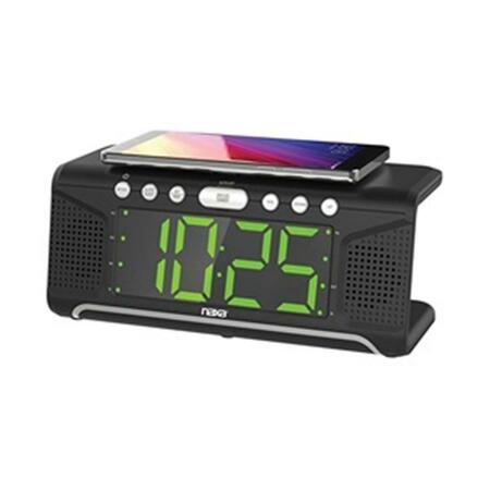 NAXA ELECTRONICS 1.8 in. Dual Alarm Clock Display NRC-190
